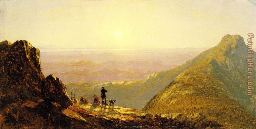 Mount Mansfield painting - Sanford Robinson Gifford Mount Mansfield art painting